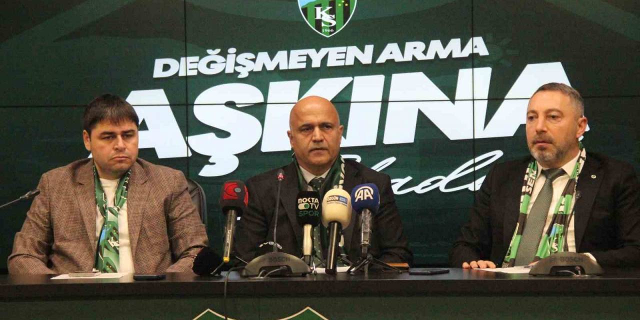 Kocaelispor Başkanı Durul: "Göztepe Maçı, Bizim İçin Bir Dönüm Noktası Olacaktır"