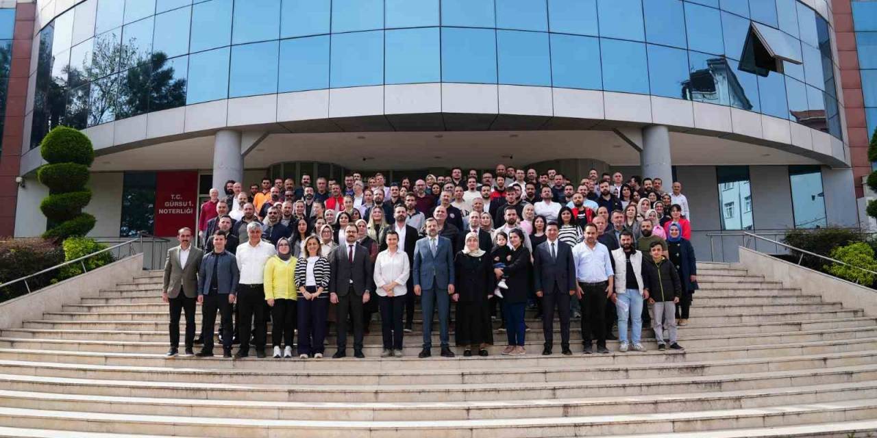 Gürsu Belediyesi’nde Başkana Coşkulu Karşılama