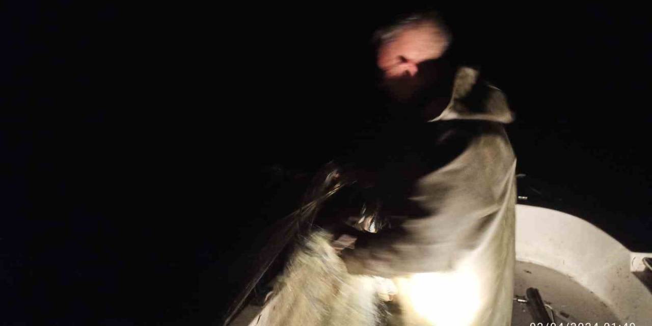 Kovada Gölü’nde Bin 200 Metre Uzatma Ağı Ele Geçirildi