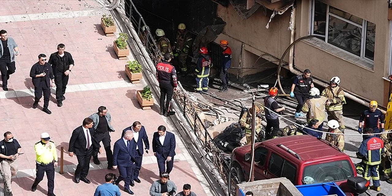 Beşiktaş'ta eğlence merkezinde çıkan yangında 12 kişi hayatını kaybetti