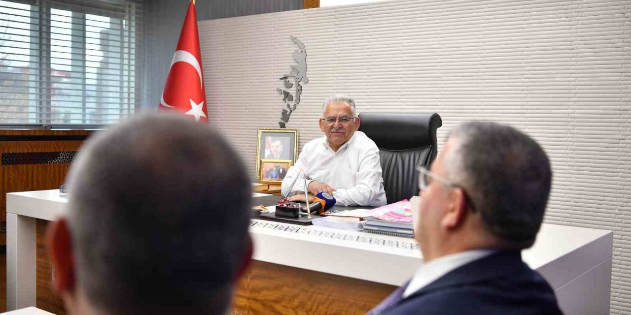 Başkan Büyükkılıç; Yeni 5 Yılda "Vizyon Projeler" İçin Talimatlarını Verdi