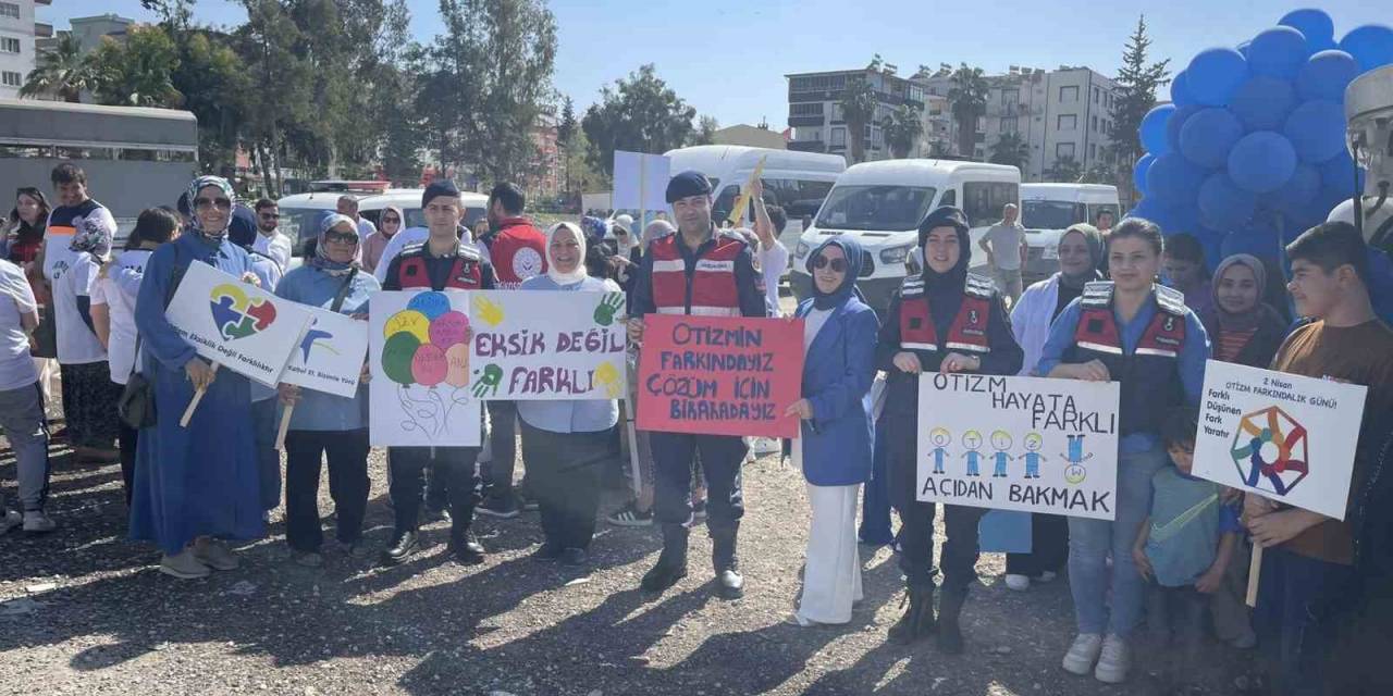 Osmaniye’de Dünya Otizm Farkındalık Günü Yürüyüşü Yapıldı