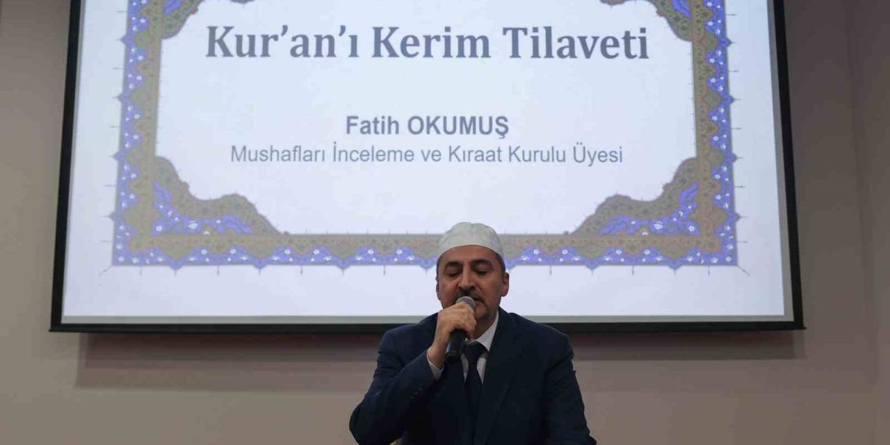 Diyanet İşleri Başkanı Erbaş, Şehit Yakınları Ve Gazilerle İftar Sofrasında Buluştu