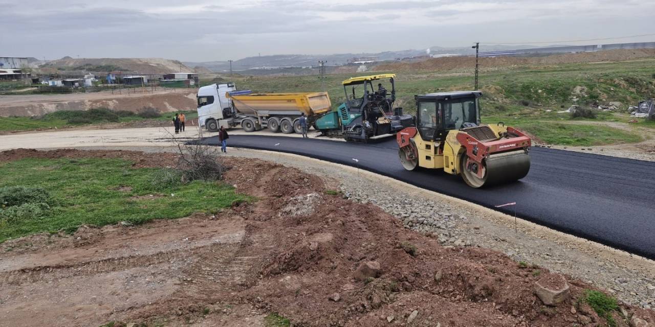 Kirazpınar’da Üstyapı Çalışması