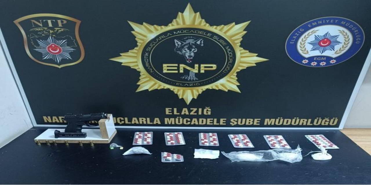 Elazığ’da Polis Ekipleri Uyuşturucuya Geçit Vermiyor