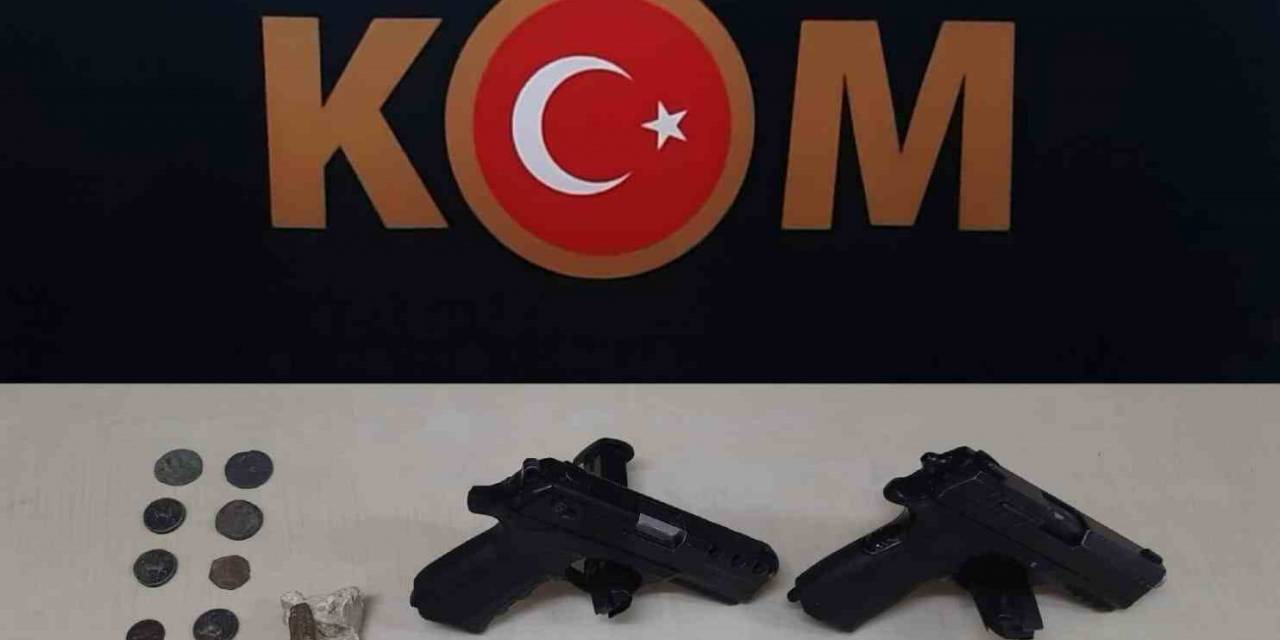 Burdur’da Tarihi Eser Operasyonunda 42 Parça Eser Ele Geçirildi