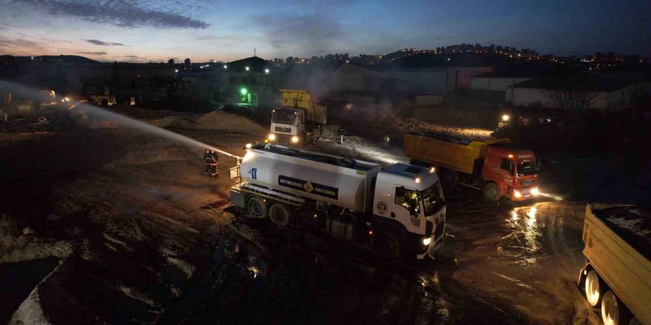 Başkentteki Yangın 16. Saatin Sonunda Kontrol Altına Alındı