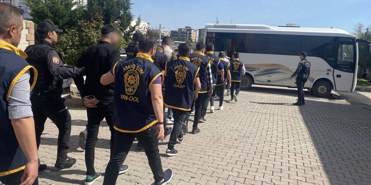 Organize Suç Örgütüne Operasyon: 4 Şahıs Tutuklandı