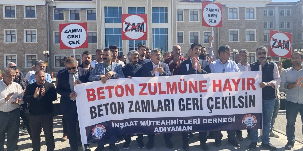 Adıyaman’da Hazır Beton Fiyatlarına Tepki