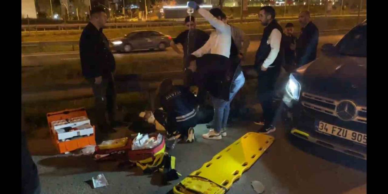 Tem Otoyolu’nda Otomobil Cipe Arkadan Çarptı: 1’i Ağır 2 Yaralı