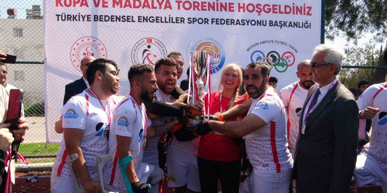 Mersin Takımı Ampute Futbol Ligi’nde Şampiyon Olarak Süper Lig’e Çıktı