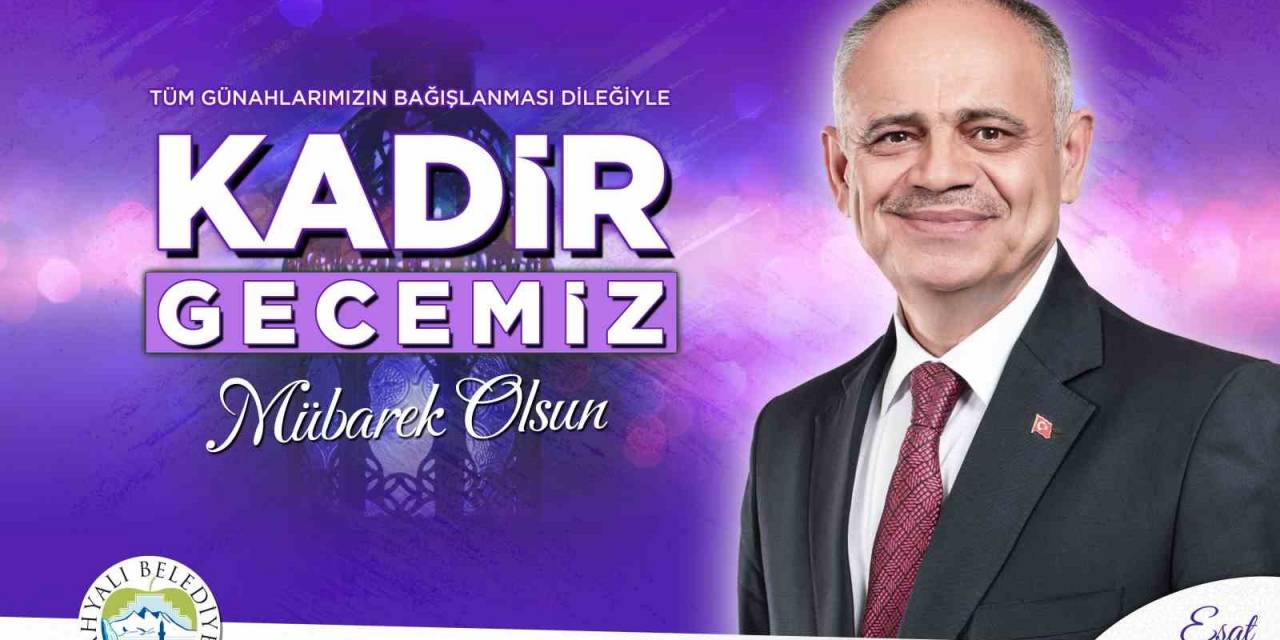 Başkan Öztürk’ten Kadir Gecesi Kutlama Mesajı