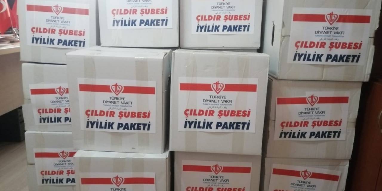 Çıldır Müftülüğü İyilik Paketlerine Devam Ediyor