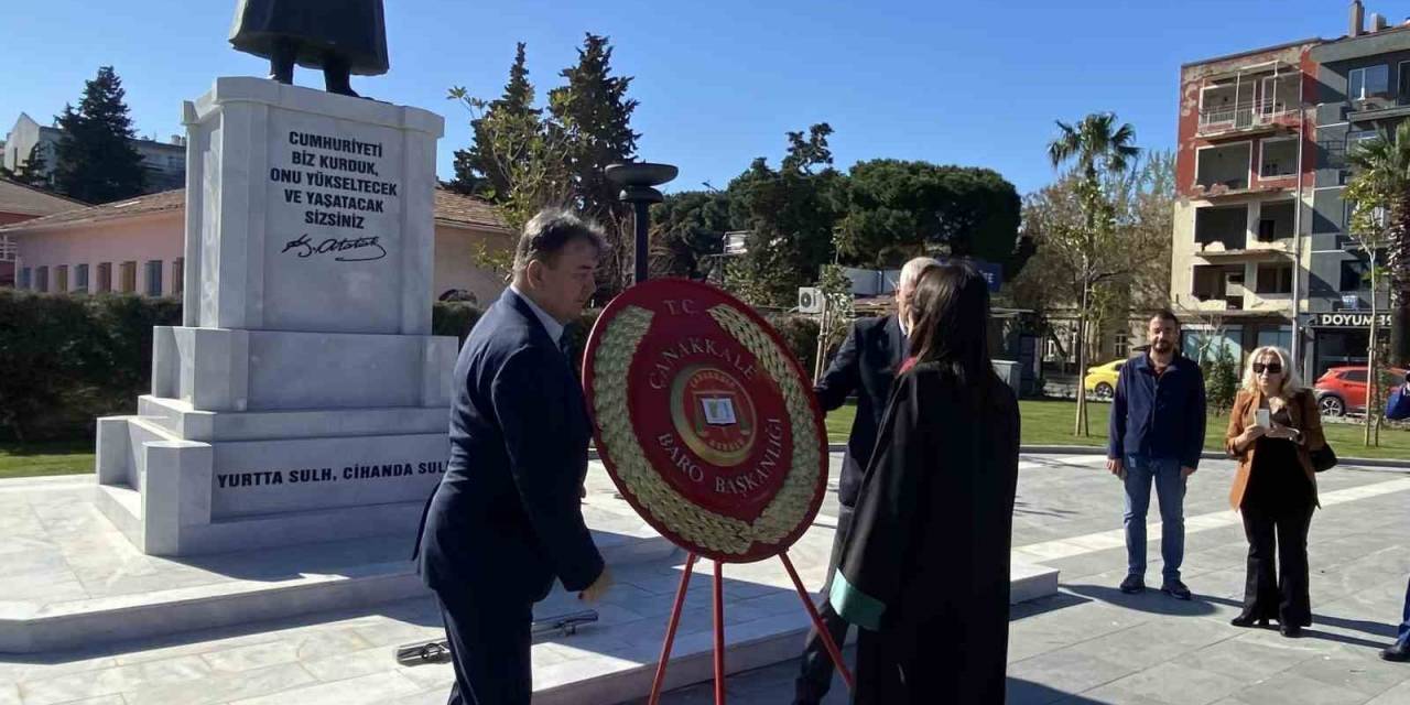 Çanakkale’de Avukatlar Günü Kutlandı
