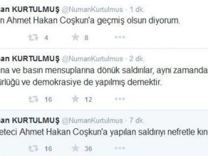 Numan Kurtulmuş’tan Ahmet Hakan’a Saldırıya Kınama