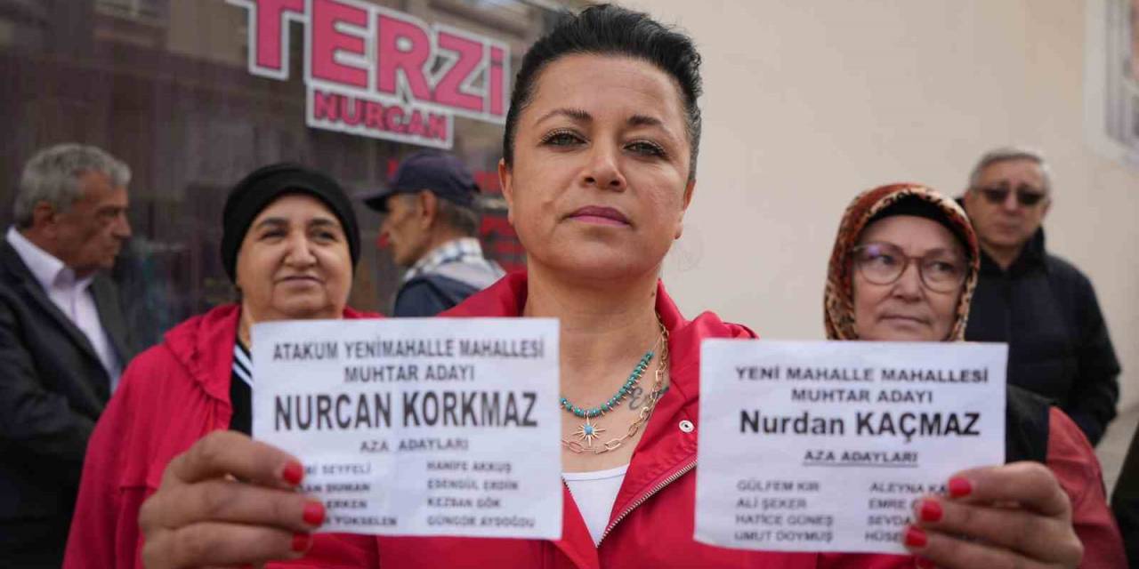 Kadın Muhtar Adayından "Sahte Aday" İddiası: İsim Benzerliği Kafaları Karıştırdı