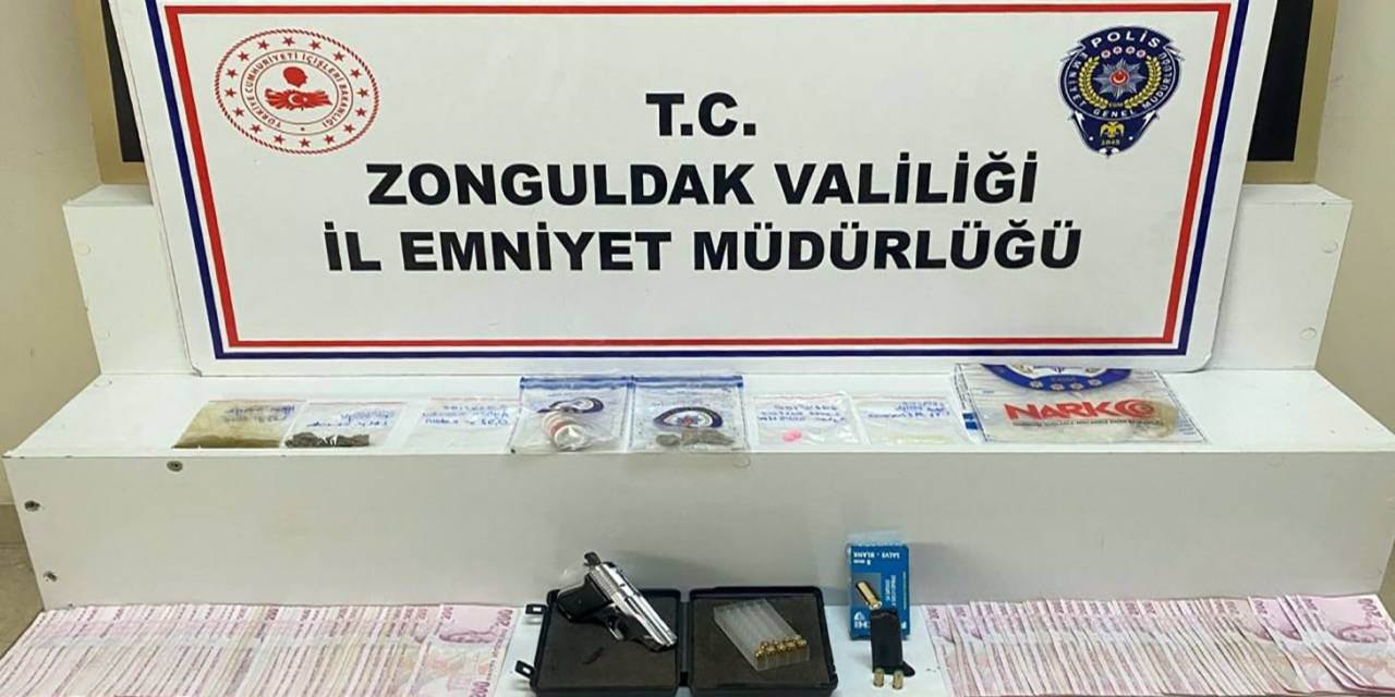 Zonguldak’ta Uyuşturucu Operasyonu: 4 Gözaltı