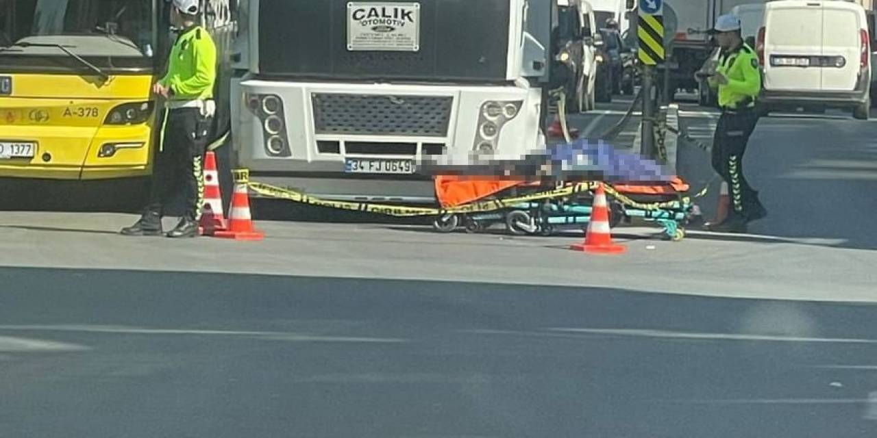 Bağcılar’da Yolun Karşısına Geçmeye Çalışan Yaşlı Adama Kamyon Çarptı