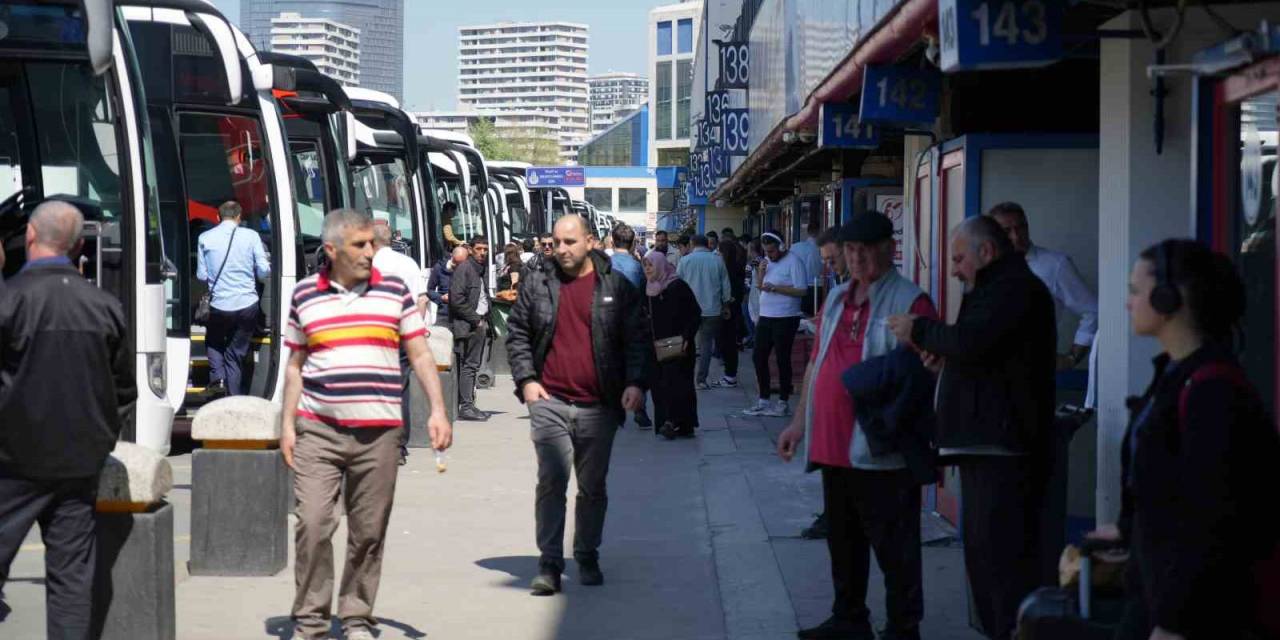 15 Temmuz Demokrasi Otogarında Bayram Yoğunluğu