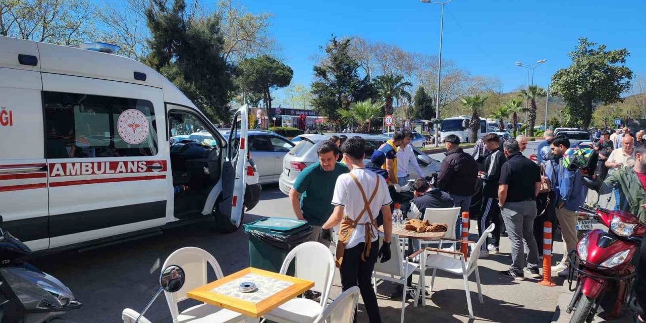 Motor Devrildi Sürücüsü Yaralandı