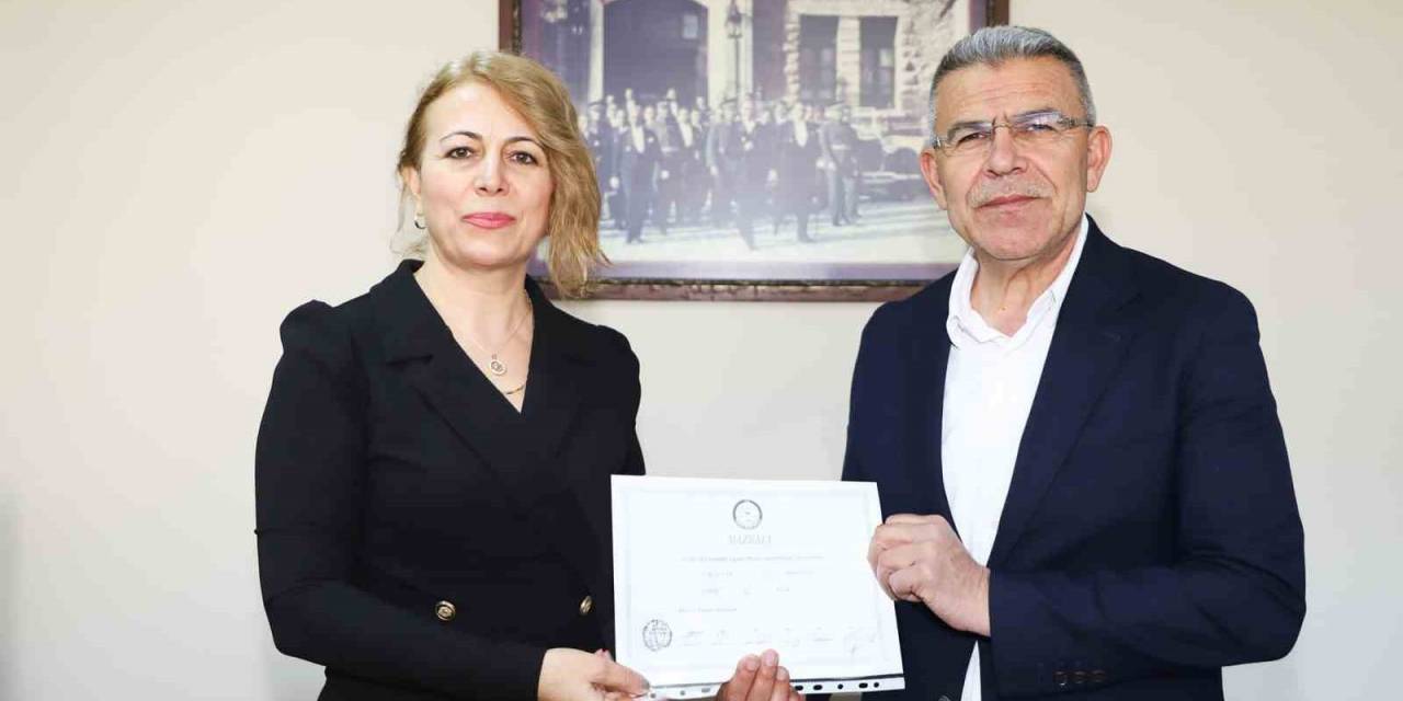 Başkan Güler, Mazbatasını Aldı