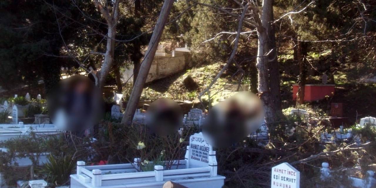 Mezarlık’ta Defineci Operasyonu: 6 Gözaltı