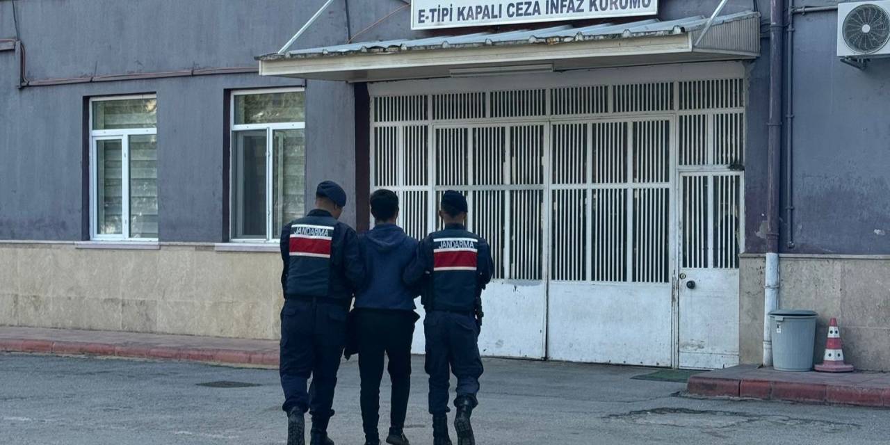 Hırsızlık Yapıp Cezaevinden Firar Eden Şahsı Jandarma Yakaladı