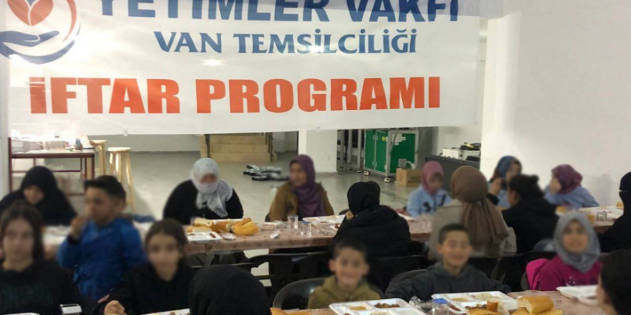 Van’daki Yetim Çocuklar İftar Sofrasında Buluştu