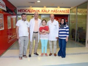 Küçük İlayda Kalbindeki Delikten Kurtuldu