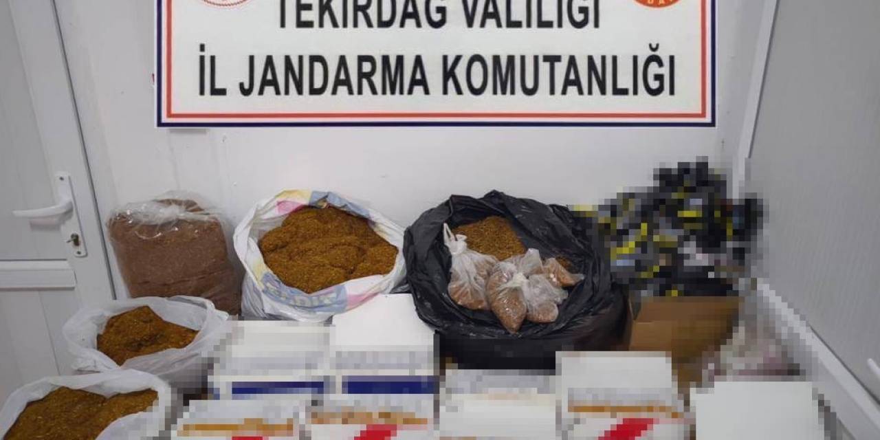Tekirdağ’da Uyuşturucu, Makaron Ve Tütün Ele Geçirildi