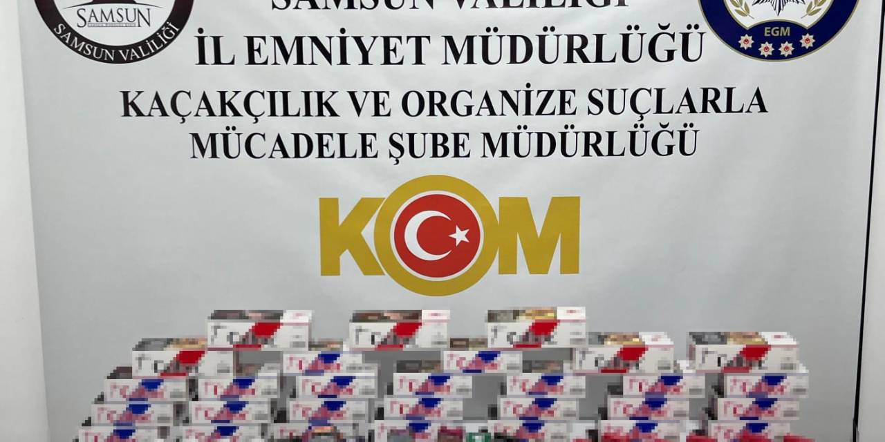 Sağlık Memuruna Sigara Kaçakçılığından Gözaltı