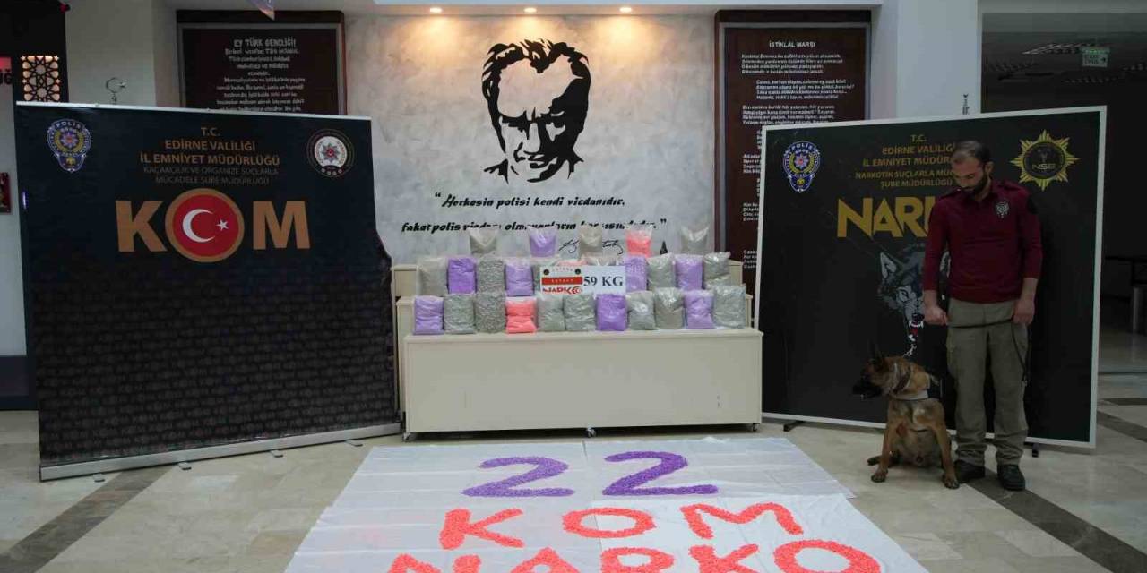 Kapıkule’de 50 Milyon Liralık Uyuşturucu Operasyonu