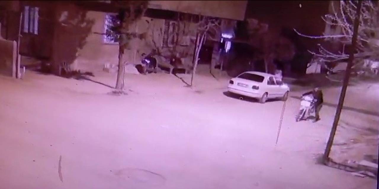 Park Halindeki Motosiklet Çalındı