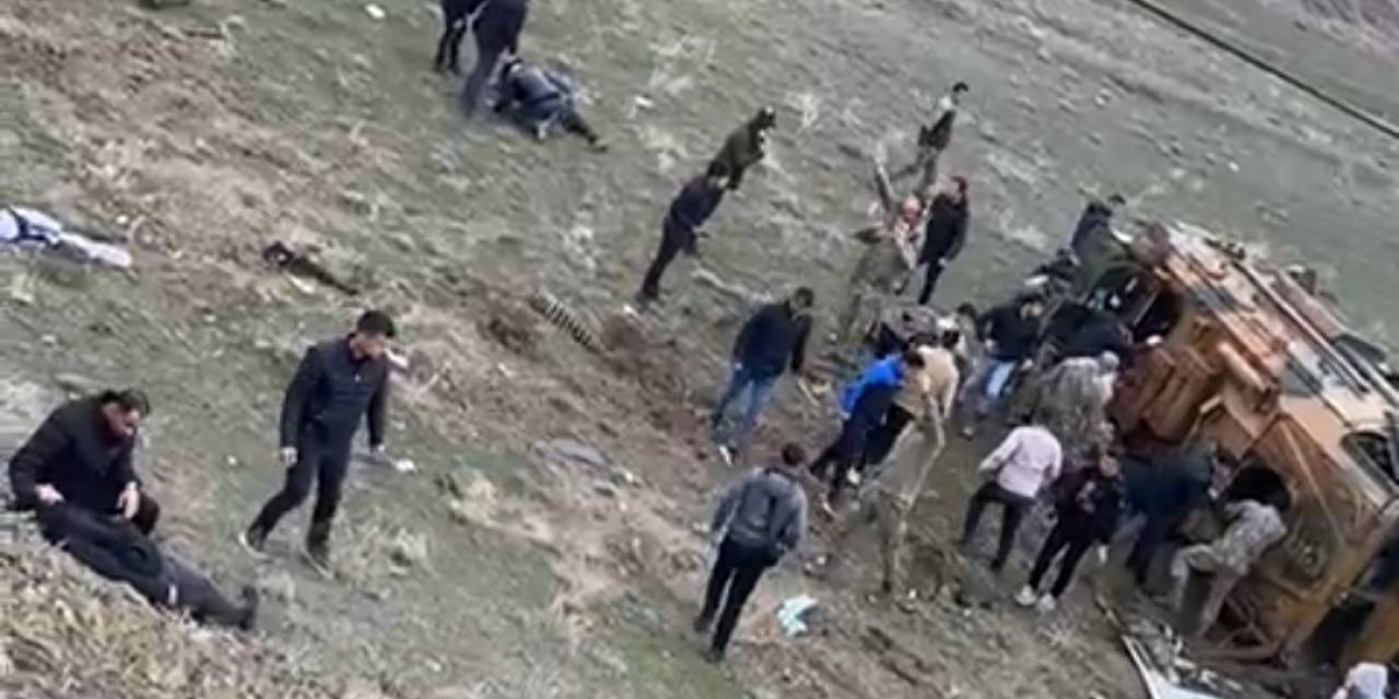 Van’da Askeri Araç Kaza Yaptı: 6 Yaralı