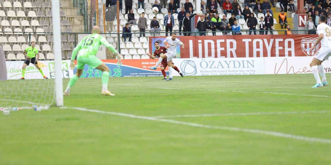 Trendyol 1. Lig: Bandırmaspor: 1 - Manisa Futbol Kulübü: 1