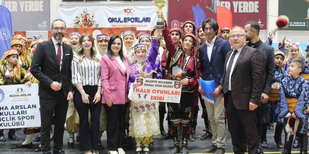 Halk Oyunları Yarışmaları Sona Erdi