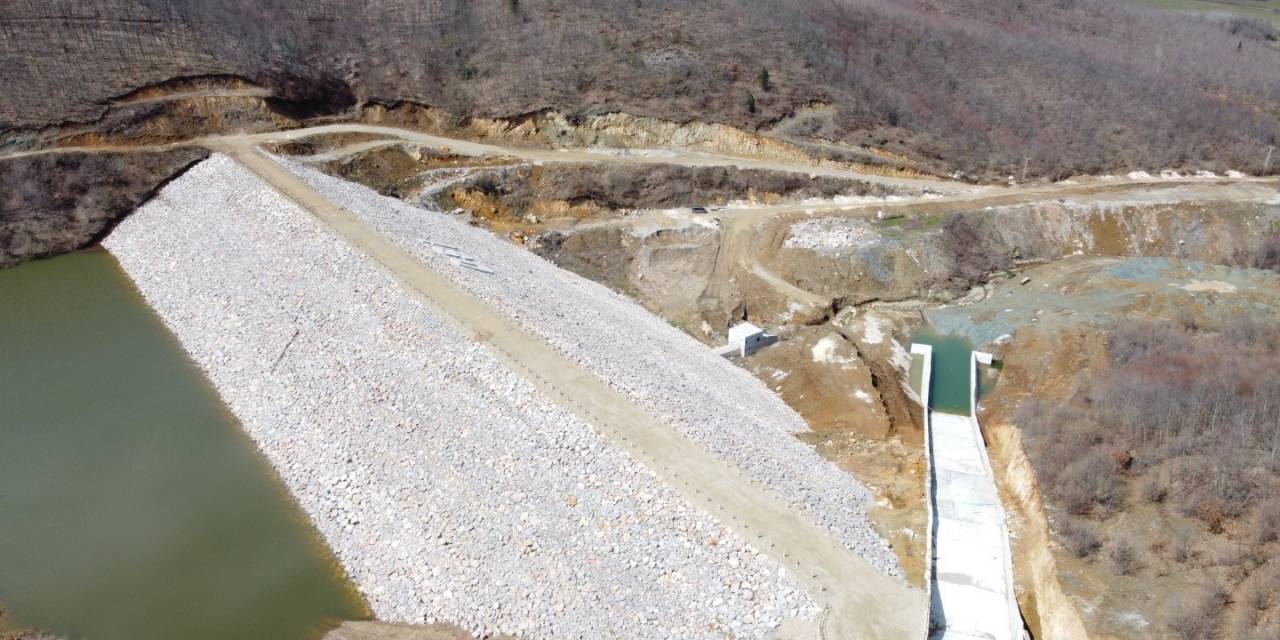 Bilecik’te Elmabahçe Barajı’nda Su Tutulmaya Başlandı