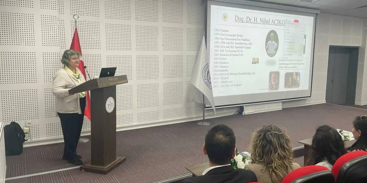 Kütahya’da “Adli Entomoloji Ve Adli Entomotoksikolojik Yaklaşımlar” Konulu Seminer