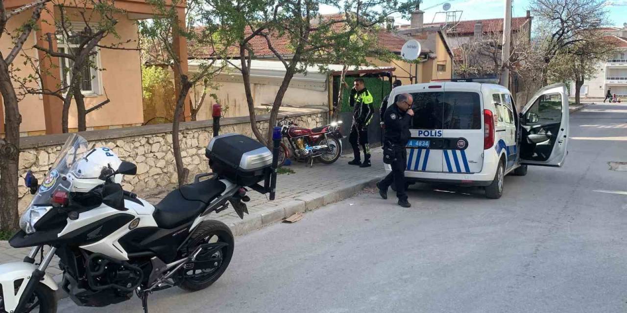 Polisten Kaçan Motosiklete Değeri Kadar Ceza Yazıldı