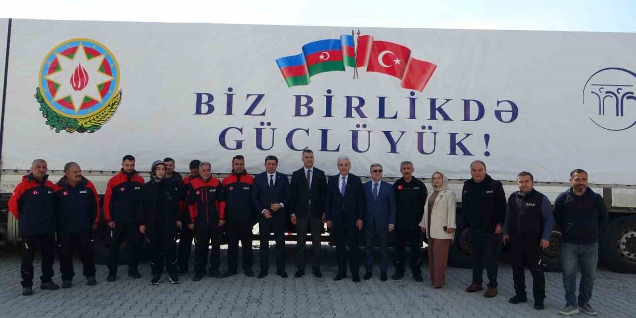 Azerbaycan’dan Deprem Bölgesine Yardım