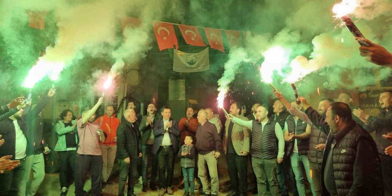 Gökçeören, Başkan Aydın’ı Bağrına Bastı