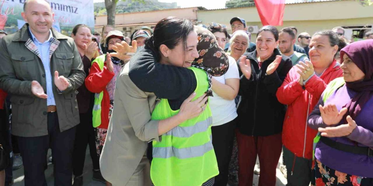 Başkan Ceritoğlu Sengel, Belediye Çalışanlarıyla Bayramlaştı