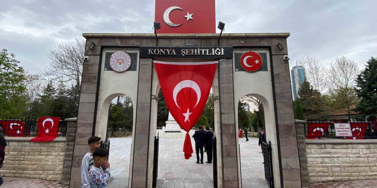 Konya’da Şehitlik Ve Mezarlıklarda Bayram Ziyaretleri