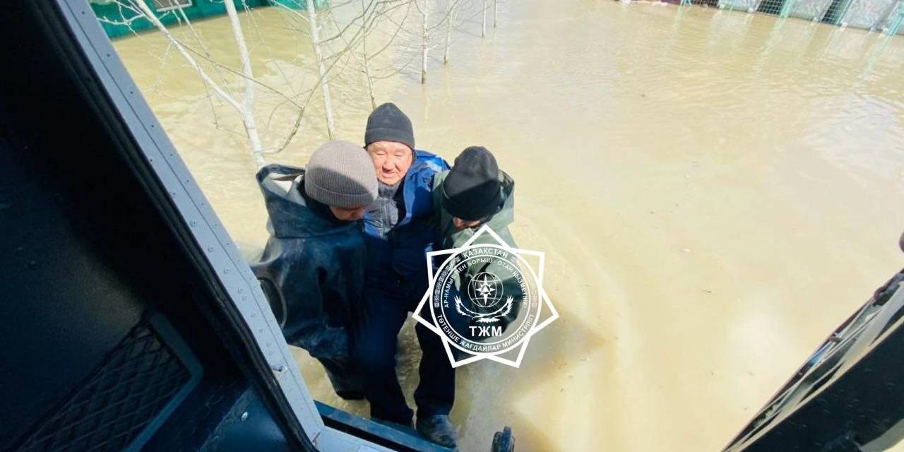 Kazakistan’da Selde Tahliye Edilenlerin Sayısı 86 Bini Aştı