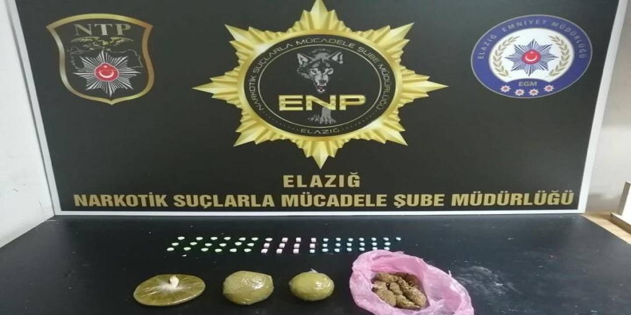 Elazığ’da Uyuşturucu Taciri Tutuklandı