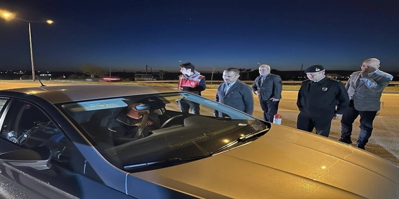 Vali İlhami Aktaş, Trafik Denetimlerine Katıldı