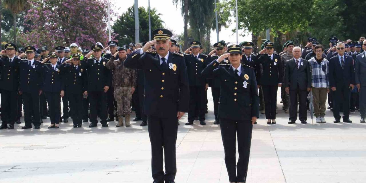 Türk Polis Teşkilatının Kuruluşunun 179. Yıl Dönümü Mersin’de Kutlandı