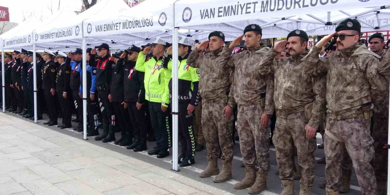 Van’da Türk Polis Teşkilatı’nın 179. Kuruluş Yıl Dönümü Kutlandı