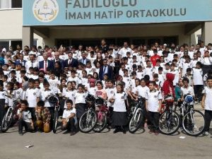 Gaziantep’te Öğrencilere 775 Bisiklet
