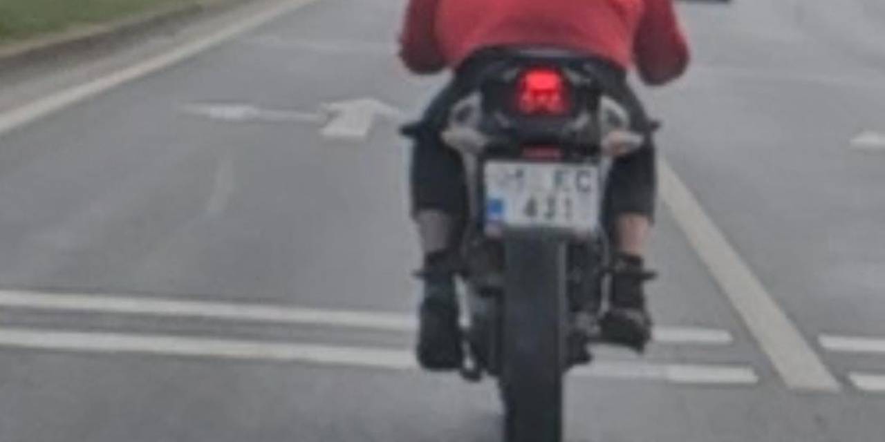 Dur İhtarına Uymayan Motosiklet Sürücüsüne 48 Bin Lira Ceza